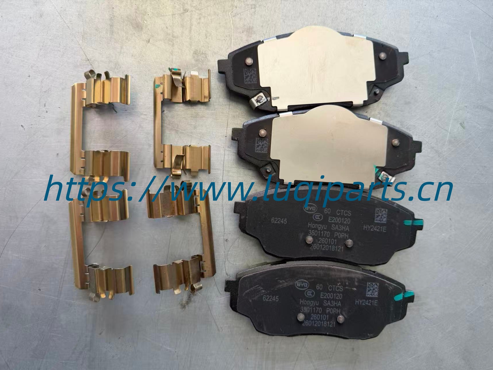 SA3HA-3501500 Front brake pads Byd Song Plus